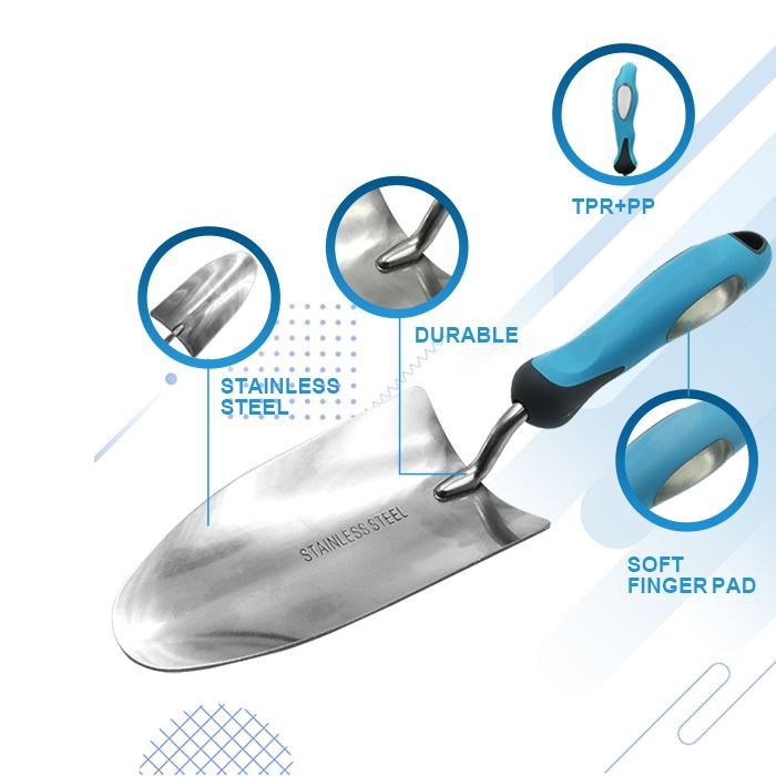 product-504-1 gardening stainless steel hand trowel specification