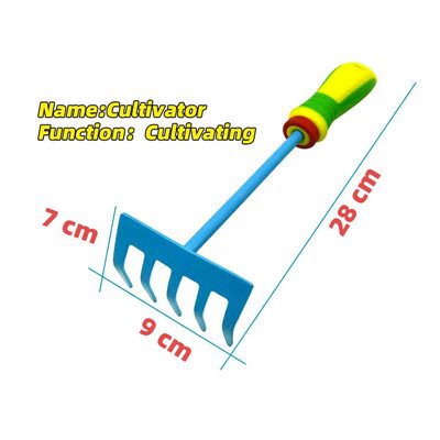 4 PCS Kit Garden Tool Set hand rake