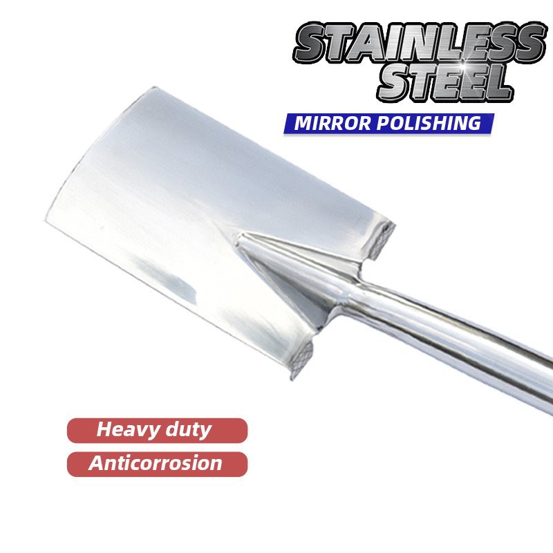 product-800-800 Long handle garden spade with Stainless steel