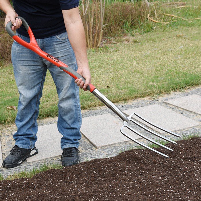 garden tools fork