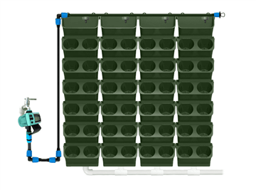 Květináč absorbující vodu