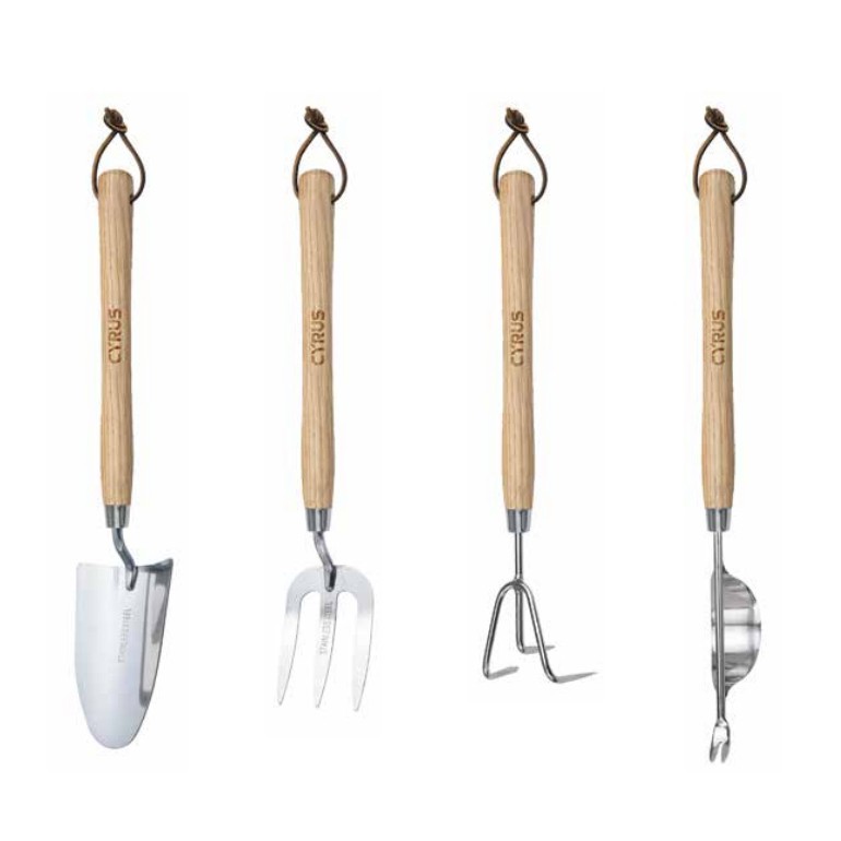 Dlouho manipulace s trowel a vidlička